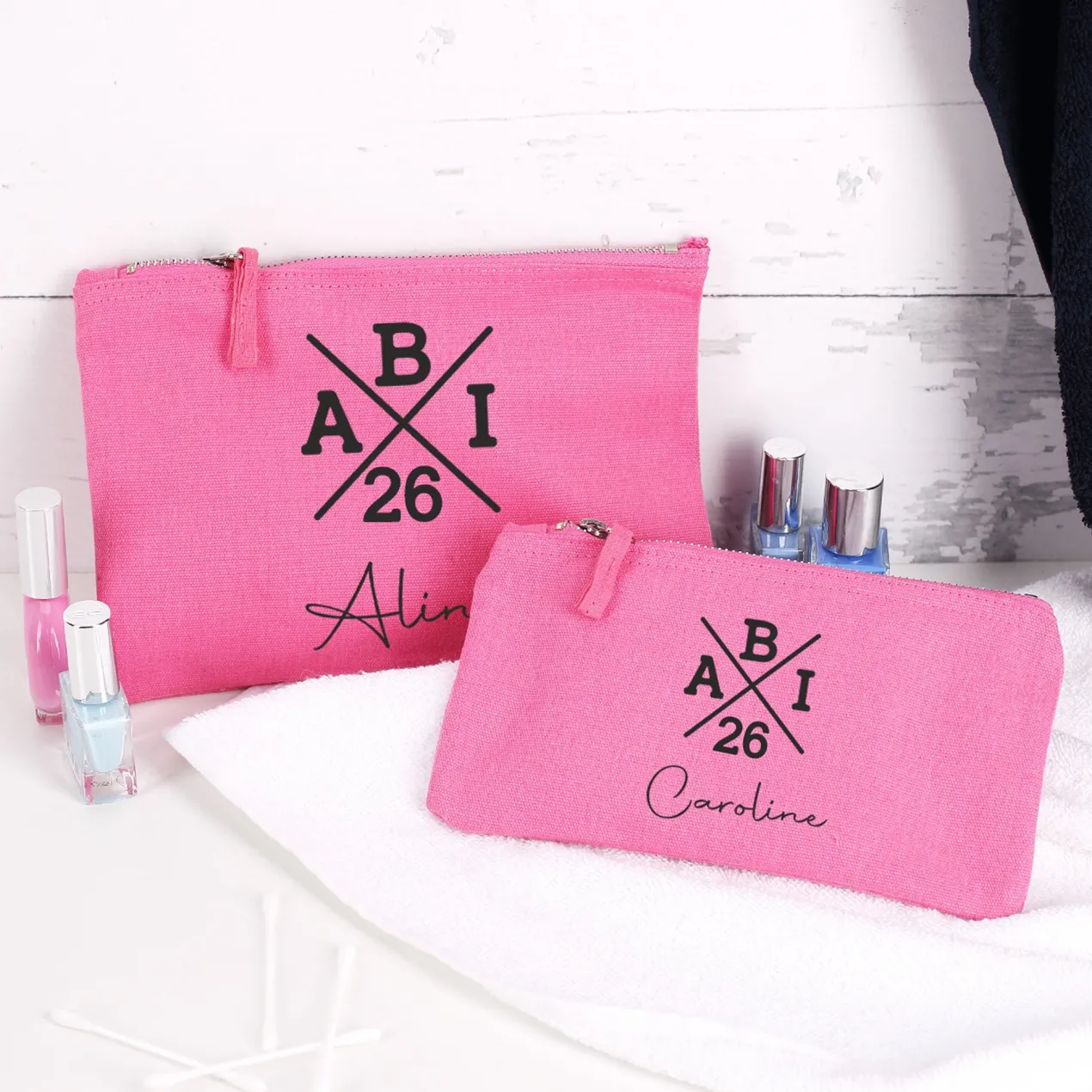 ABI kleine Tasche mit Name - 2 Größen auswählbar