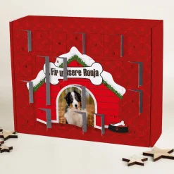 Adventskalender für Hunde zum selber Befüllen