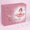 Adventskalender mit Ballerina und Namensaufdruck