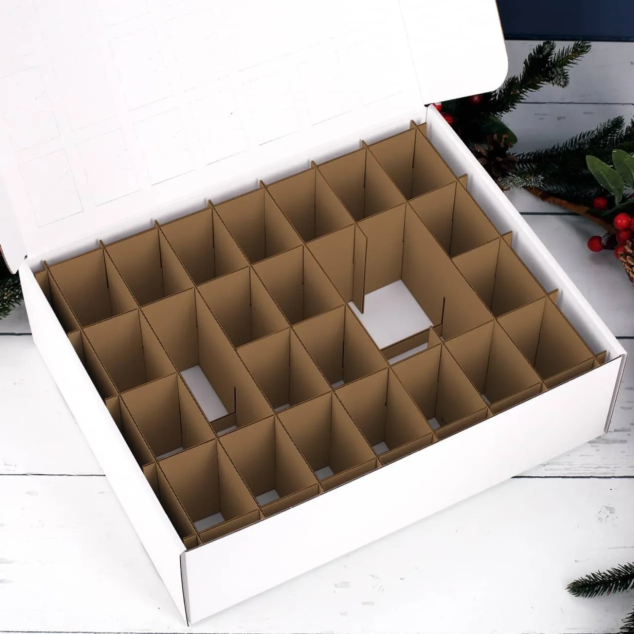 Adventskalender mit coolem Hai Motiv und Namensaufdruck