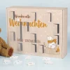 Adventskalender - wundervolle Weihnachten - mit Eisbär Motiv zum selber befüllen