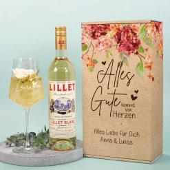 Alles Gute kommt von Herzen - Lillet Geschenkset zum Geburtstag