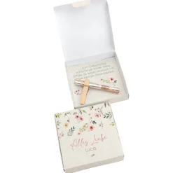 Alles Liebe - Geschenkbox für Geld & Gutscheine - mit Name und Wunschtext