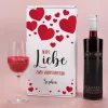 Alles Liebe - Geschenkset zum Valentinstag mit Wein und Duftkerze im Weinglas