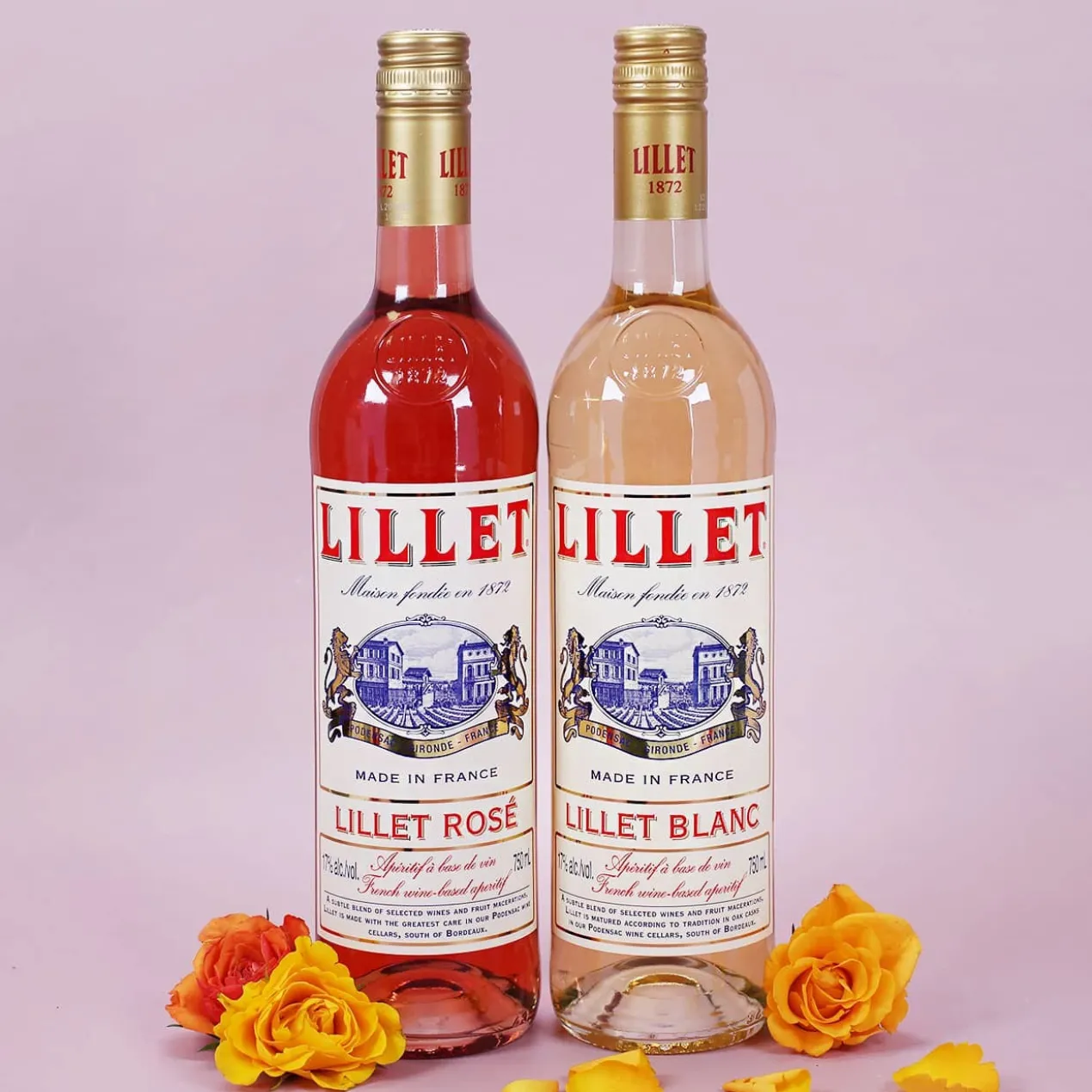 Alles Liebe Mama - Lillet Geschenkset mit Weinglas "Beste Mama"