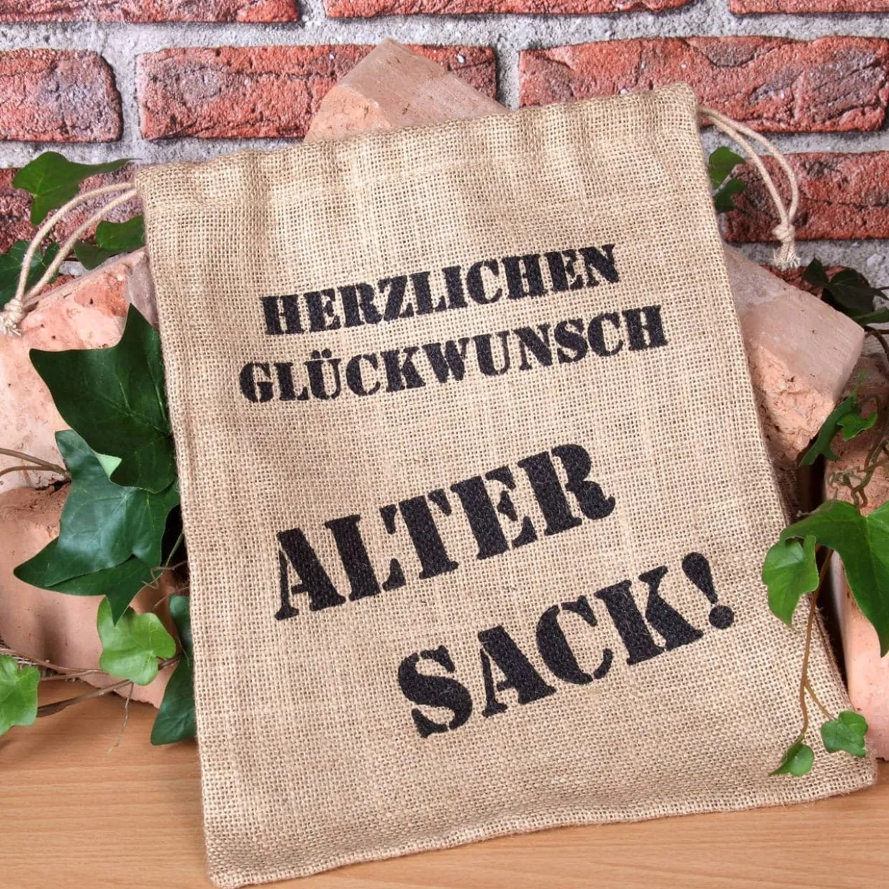 Alter Sack Herzlichen Glückwunsch