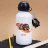 Aluminium-Trinkflasche mit Feuerwehr-Motiv und Name