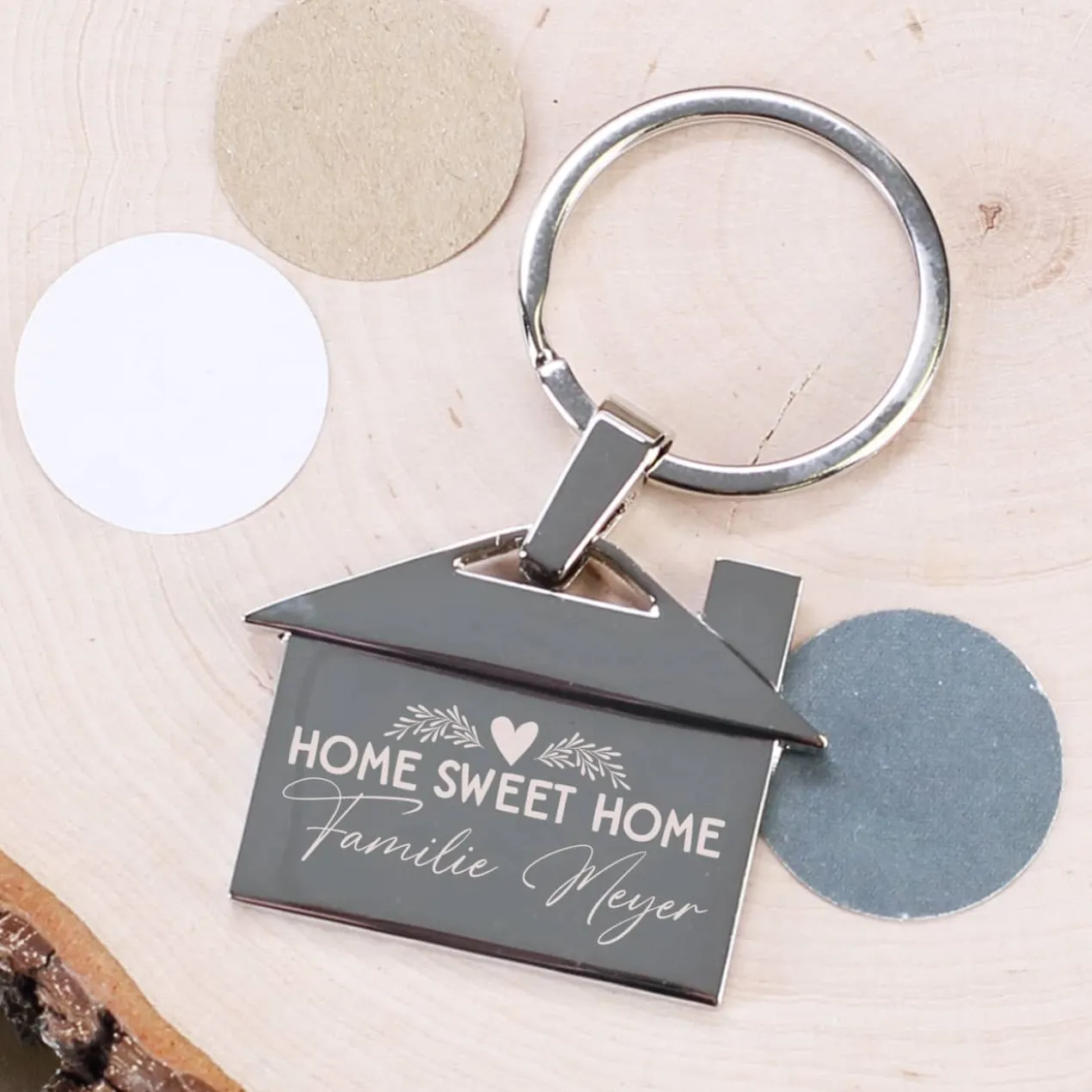 Anhänger Haus - Home Sweet Home personalisiert
