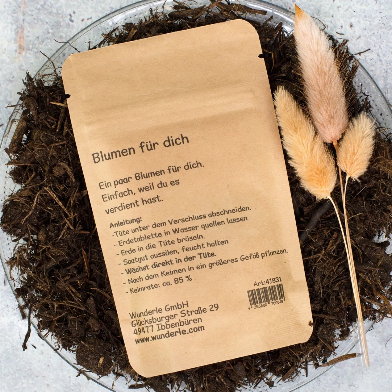 Anzuchtset - Blumen für Dich | Blumenstrauß
