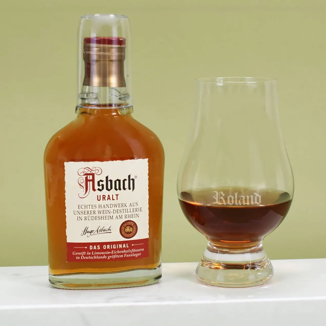 Asbach Uralt Geschenkset mit Glas und Geschenkbox