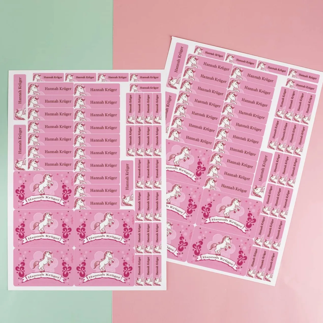 Aufkleberset *Pink Pony*