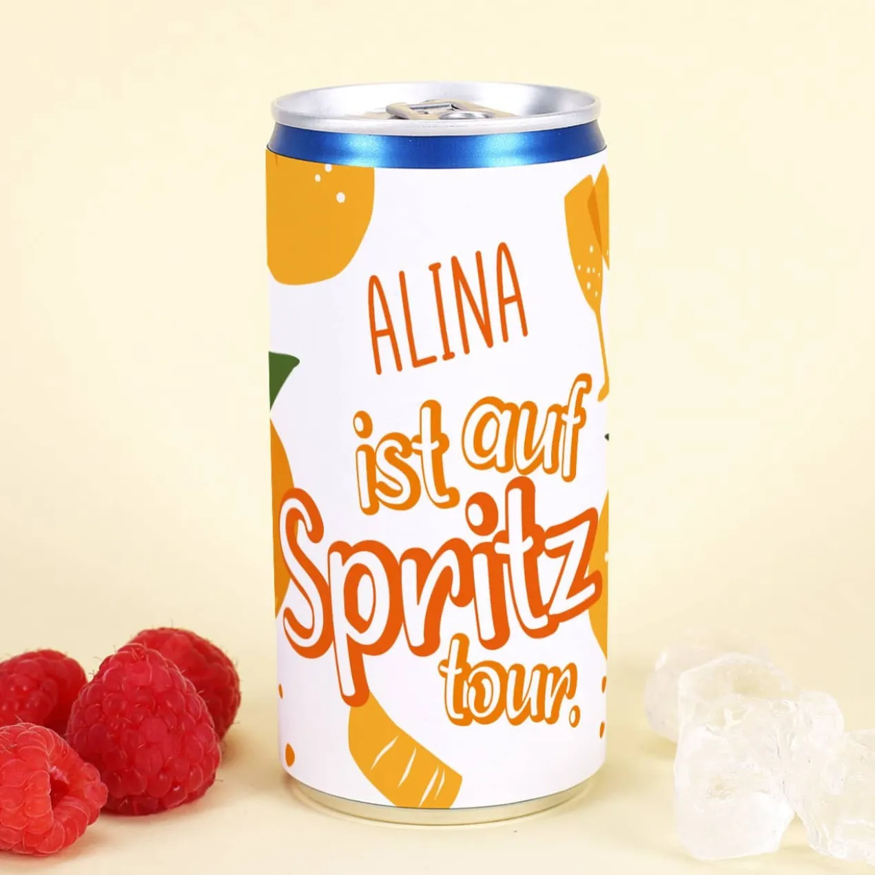 Auf Spritztour - Aperol Geschenkset mit Weinglas, Aperol und Seccodose
