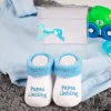 Babys erste Söckchen - Papas Liebling in blau