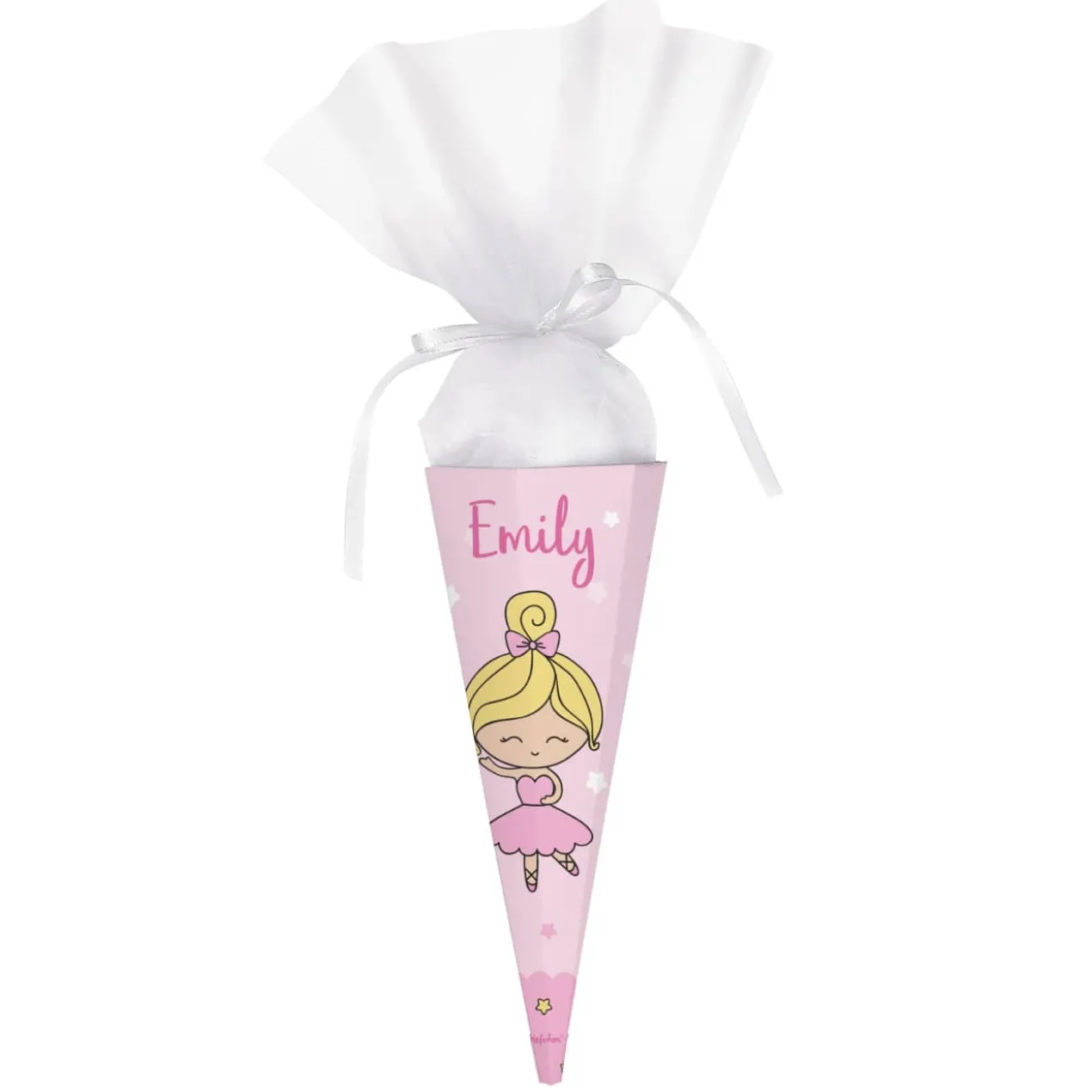 Ballerina Geschwistertüte mit ihrem Namen