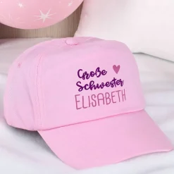 Basecap Kleine / Große Schwester mit Name