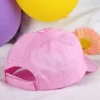 Basecap mit Wunschnamen und Pferd, rosa