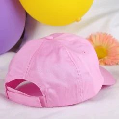 Basecap mit Wunschnamen und Pferd, rosa