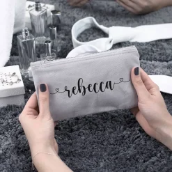 Beautycase in 5 Farben mit Namensaufdruck