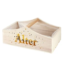 Bedruckte Holzkiste zum Geburtstag als Geldgeschenk oder Dekoration