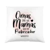 Bedrucktes Kissen für Oma mit Ihrem Wunschtext