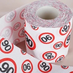 bedrucktes Klopapier Achtung 90