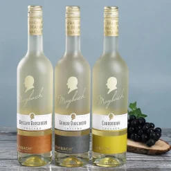 Bedruckte Weinbox mit Maybach Wein zum Geburtstag
