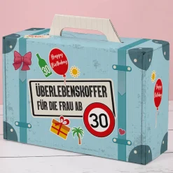 Überlebenskoffer für die Frau ab 30