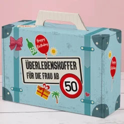 Überlebenskoffer für die Frau ab 50