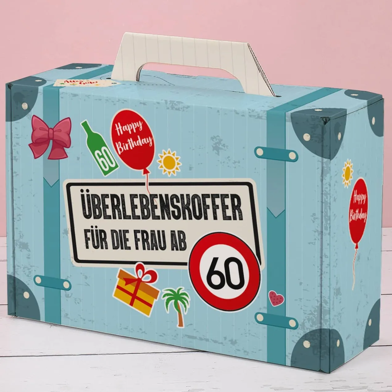 Überlebenskoffer für die Frau ab 60