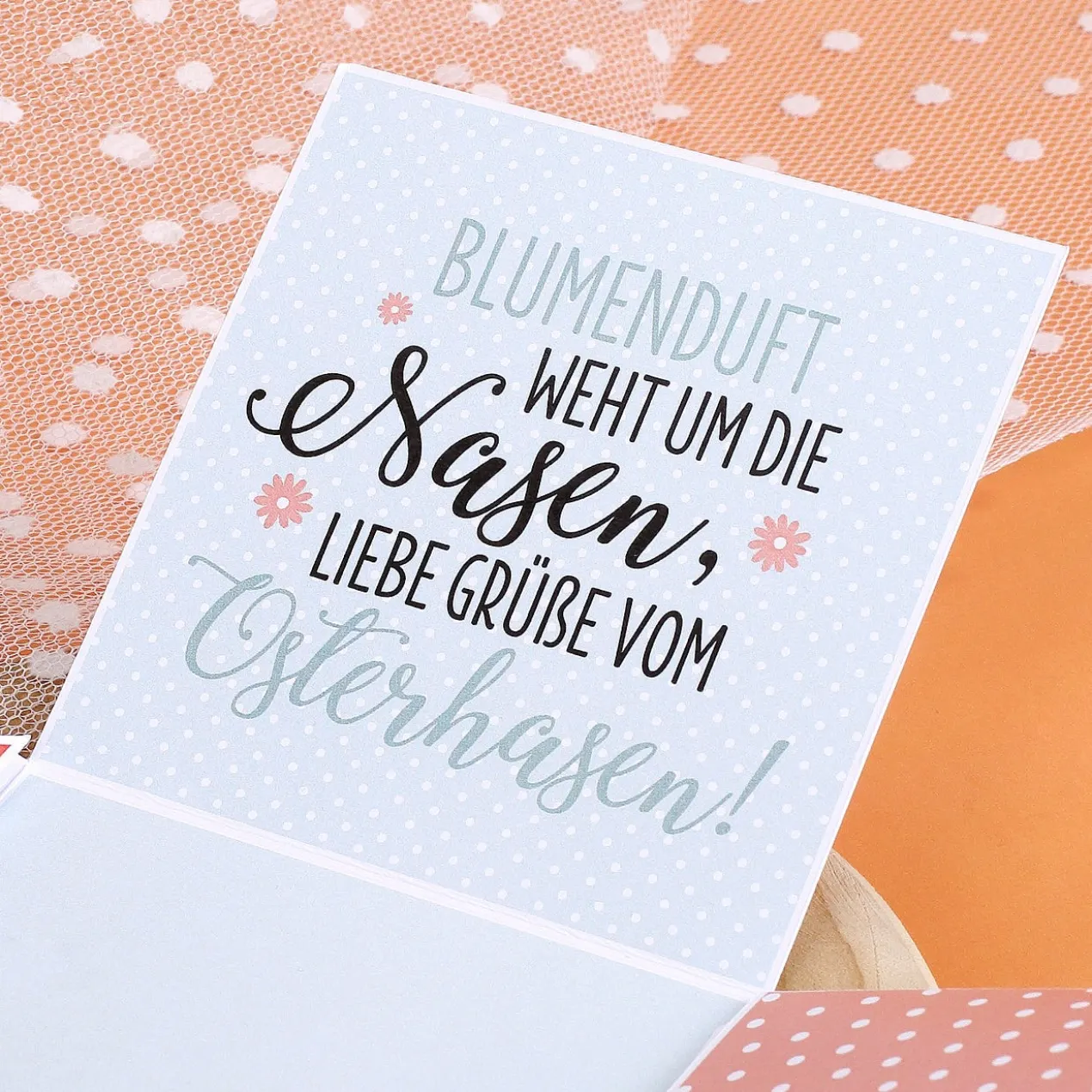 Überraschungsbox zu Ostern mit niedlichem Osterhasen und Ihrem Wunschnamen