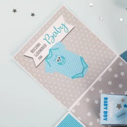 Überraschungsbox zur Geburt, Babygeschenk für Jungen
