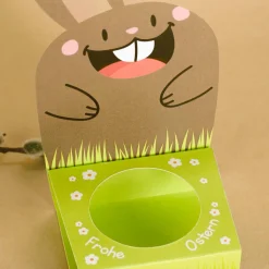 Überraschungsei mit personalisierter Geschenkverpackung zu Ostern | Osterhase