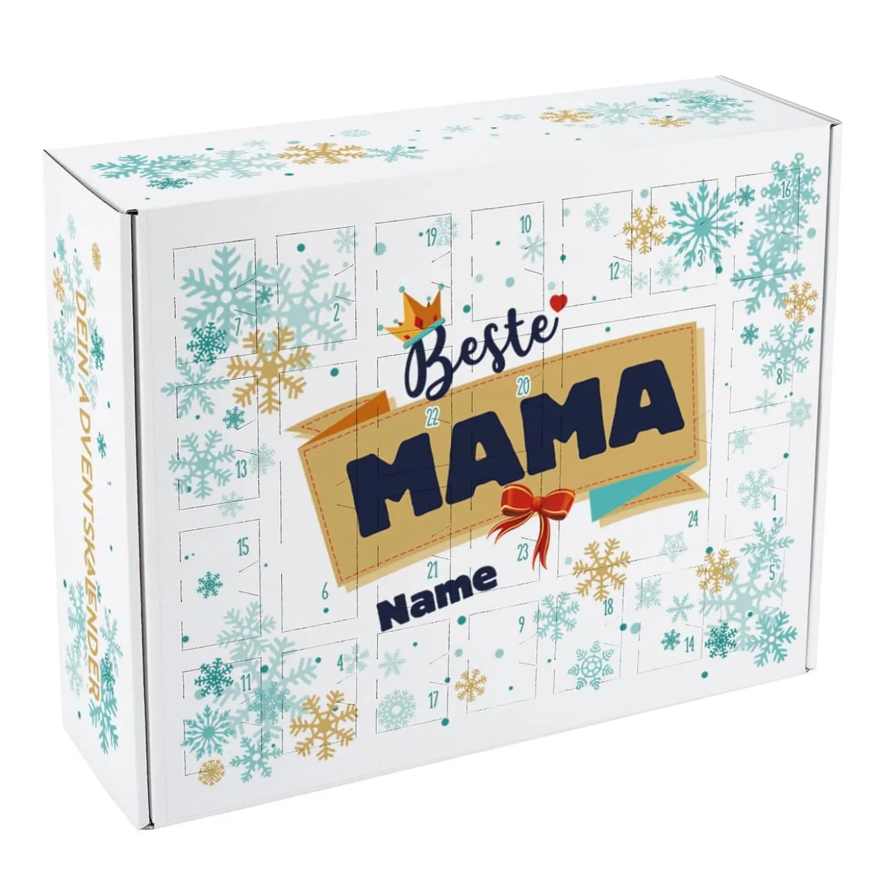 Beste Mama - Adventskalender zum selbst Befüllen