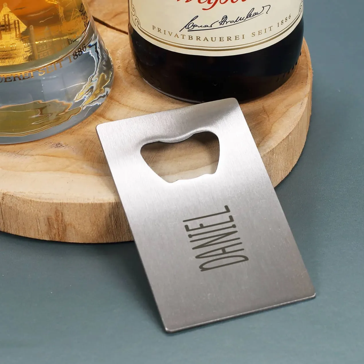Beste Wünsche - Erdinger Geschenkset für Männer mit Wunschtext und Name | Mit oder ohne Alkohol