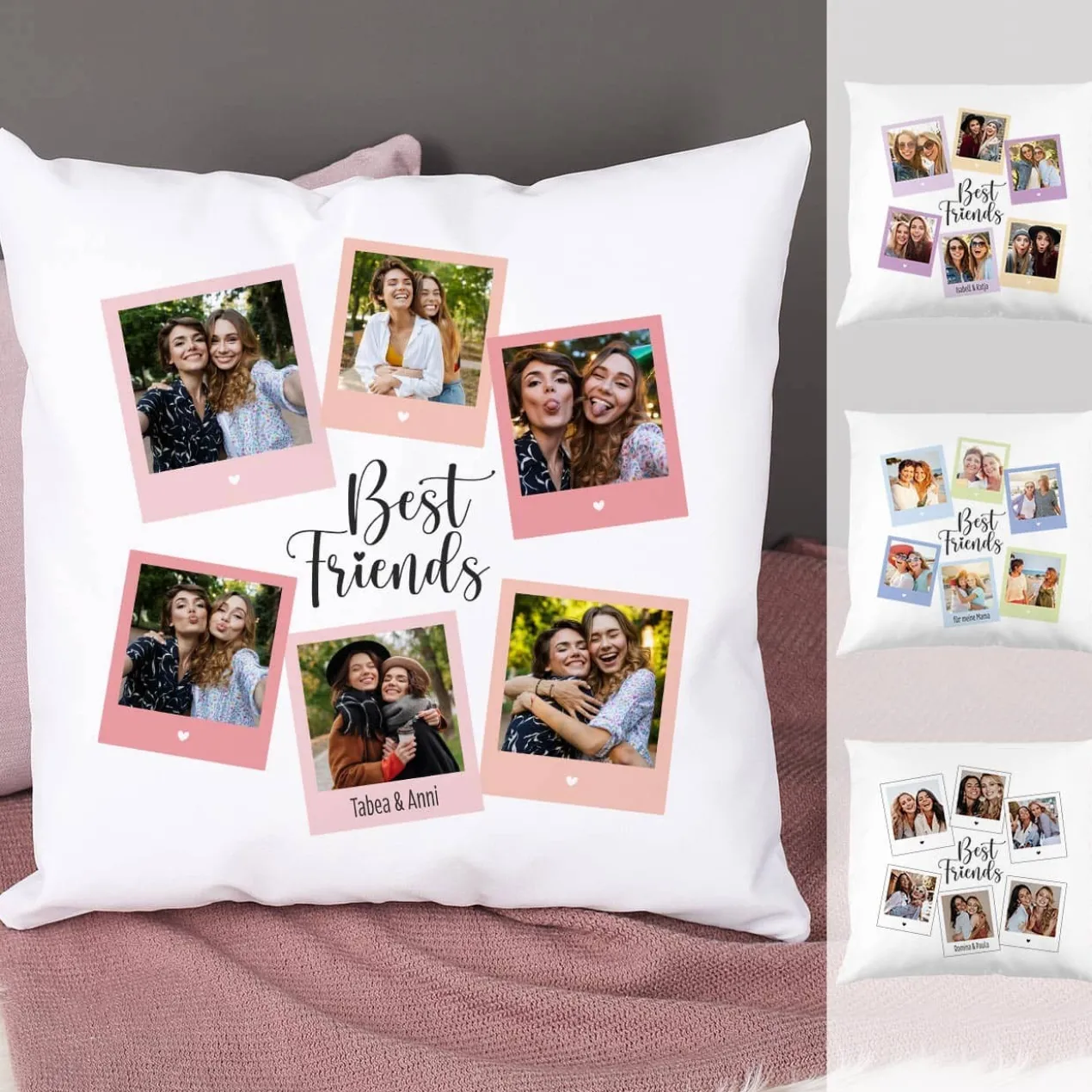 Best Friends - Fotokissen für die Beste Freundin