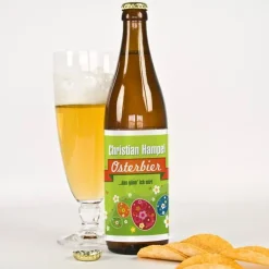 Bieraufkleber Osterbier mit Wunschname