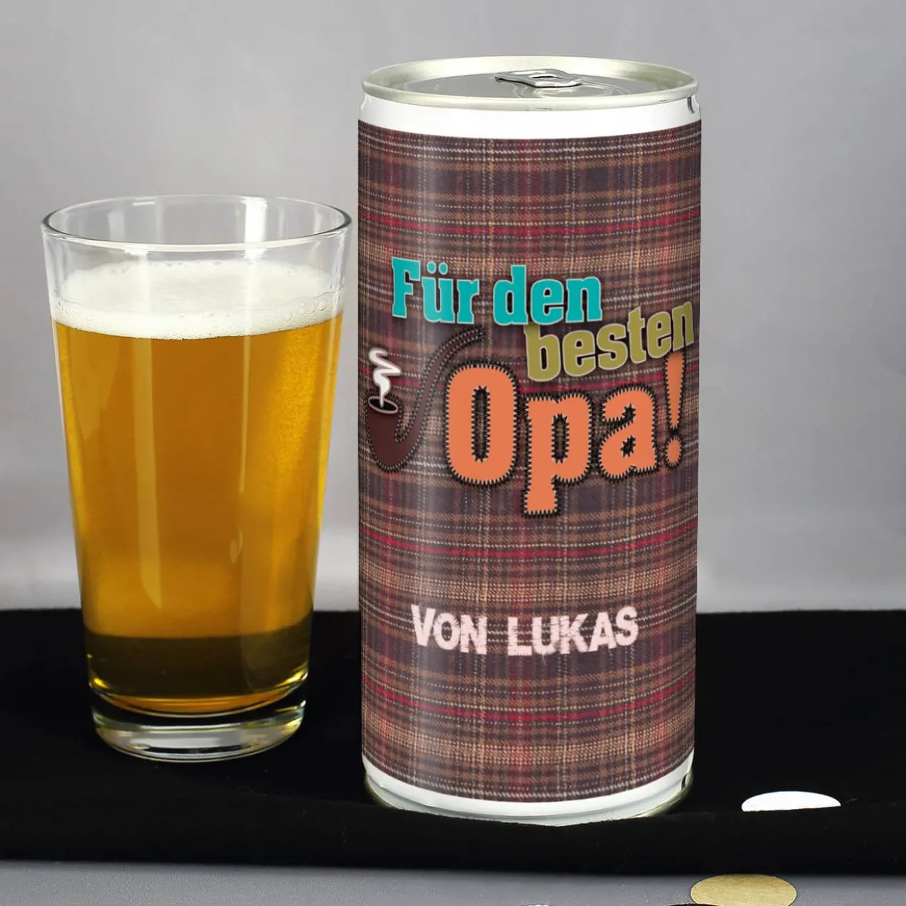 Bierbüchse - für den besten Opa