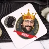 Bierdeckel mit Flaschenöffner bedruckt mit lustigem Foto-Biermotiv