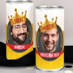 Bierdose für Bierkönige mit Ihrem Wunschfoto