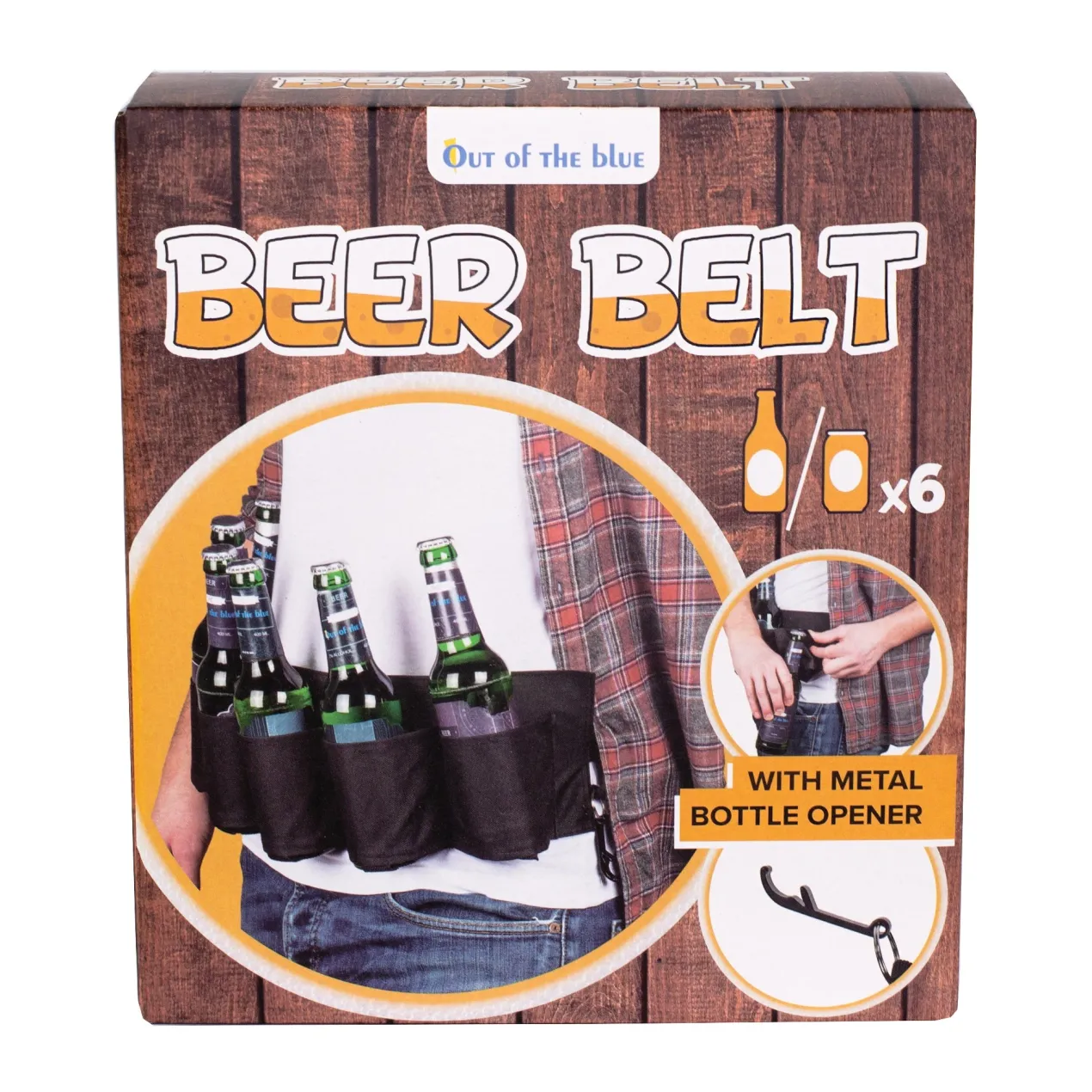 Bier Gürtel mit Flaschenöffner