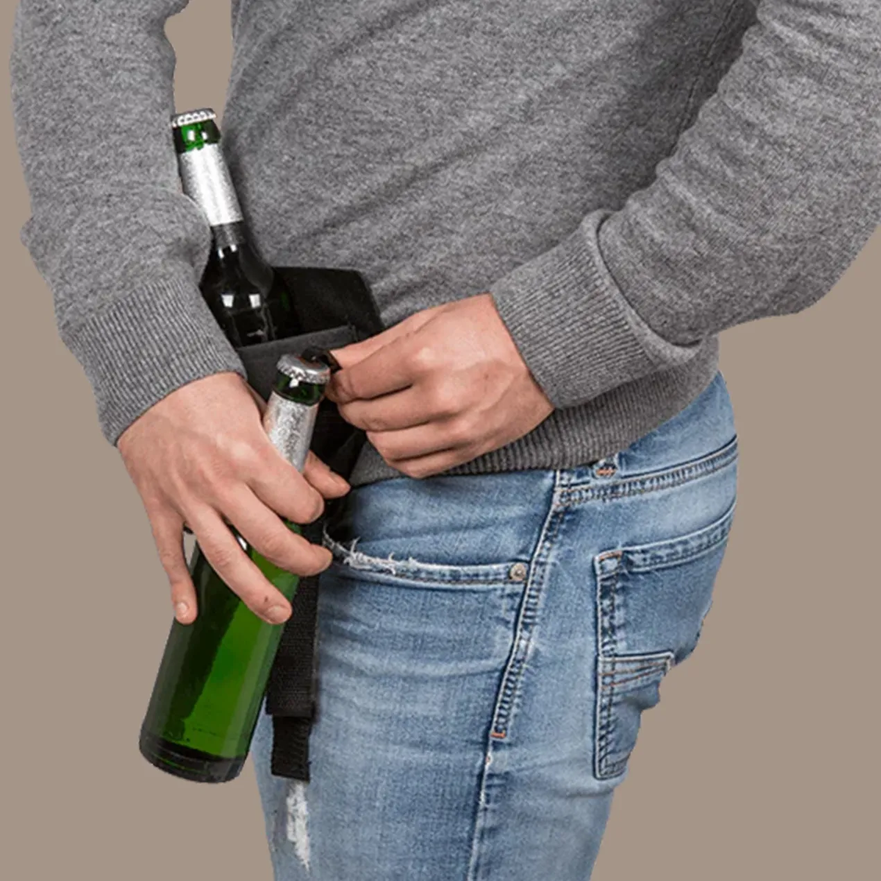 Bier Gürtel mit Flaschenöffner