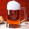 Bierseidel mit Wunschname und Geburtsjahr graviert