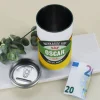 Bier Spardose mit persönlichen Wunschtexten