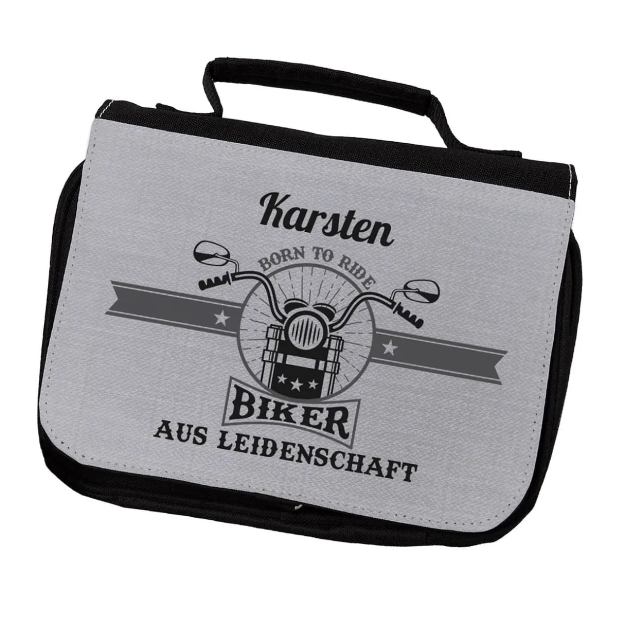 Biker aus Leidenschaft - Kulturtasche für Motorradfahrer