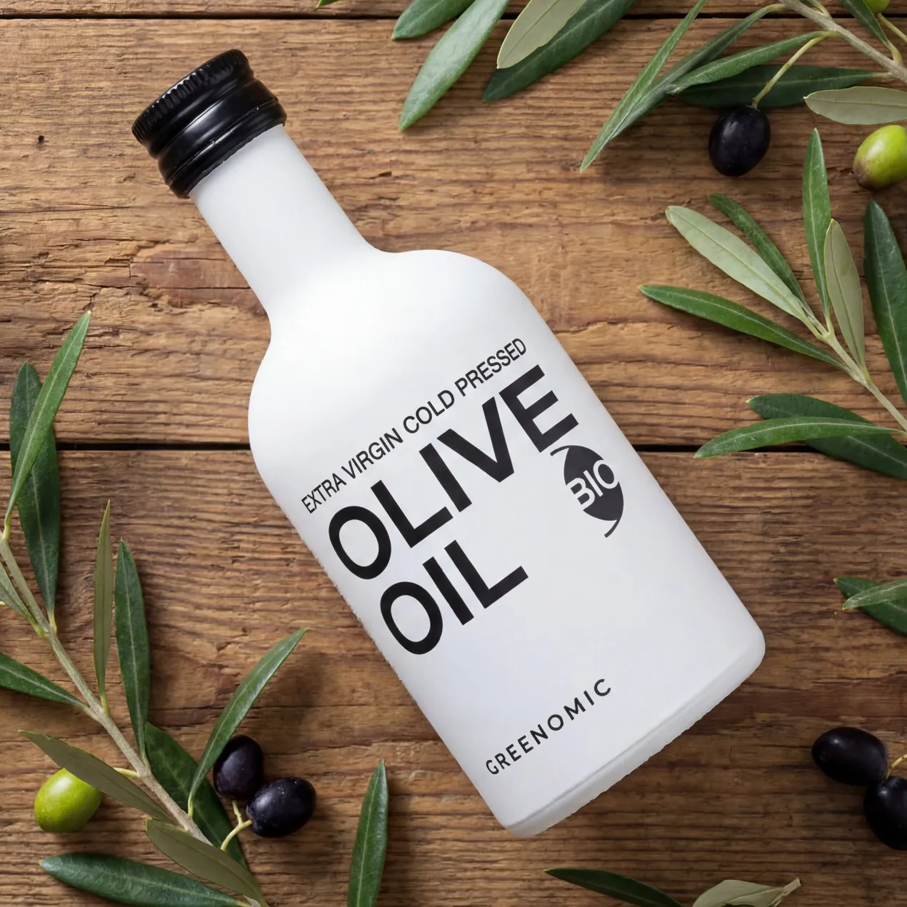 BIO natives Olivenöl extra | 100 ml | Black & White
