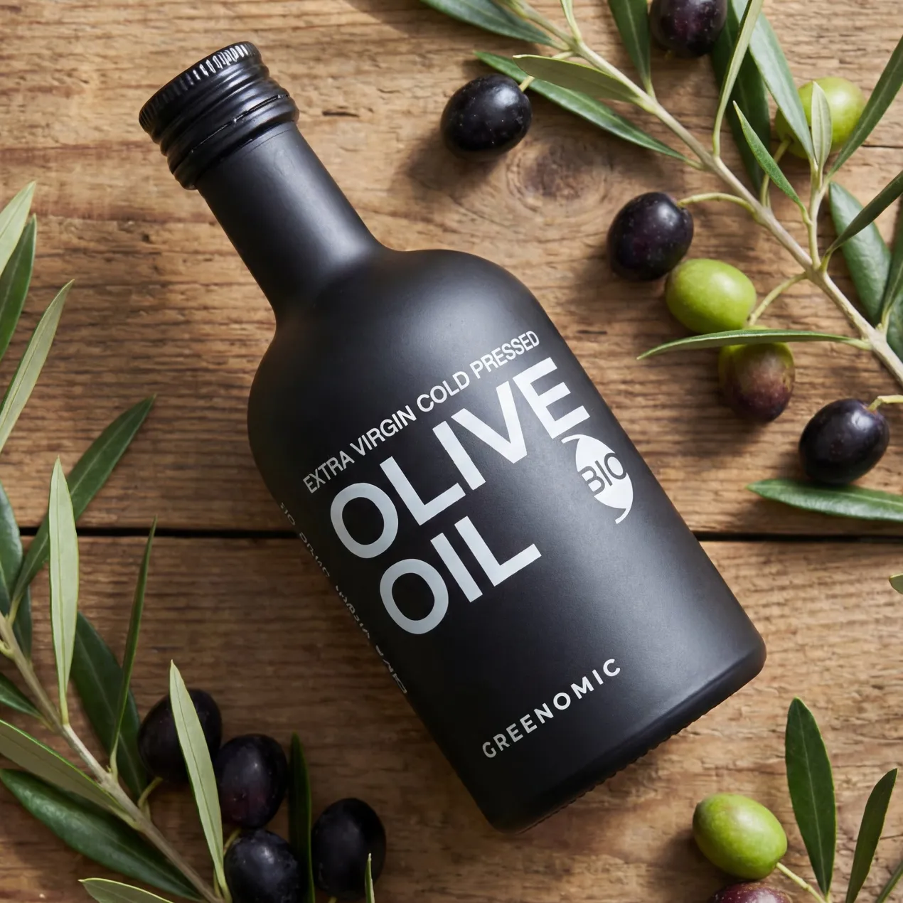 BIO natives Olivenöl extra | 100 ml | Black & White