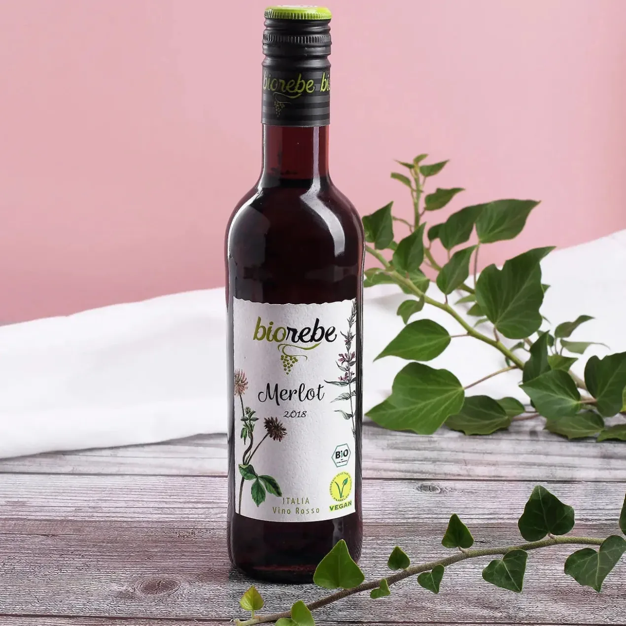 Biorebe Weinset als Geschenk zum Einzug