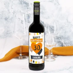 Biorebe Wein zum Geburtstag mit Name und Alter | Bienenfreundlich und Nachhaltig