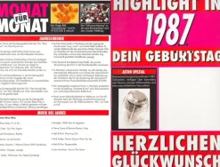 Birthday Times Karte mit Sound 1987