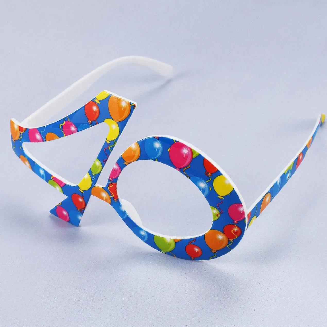 Blaue Party Brille - 40